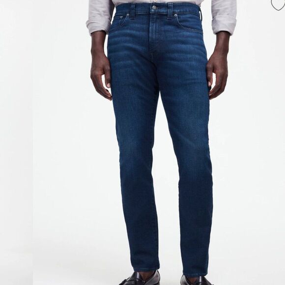 Madewell nr448 Slim Jeans: Airy Stretch Denim Edition 33/32 NWT - Picture 1 of 12